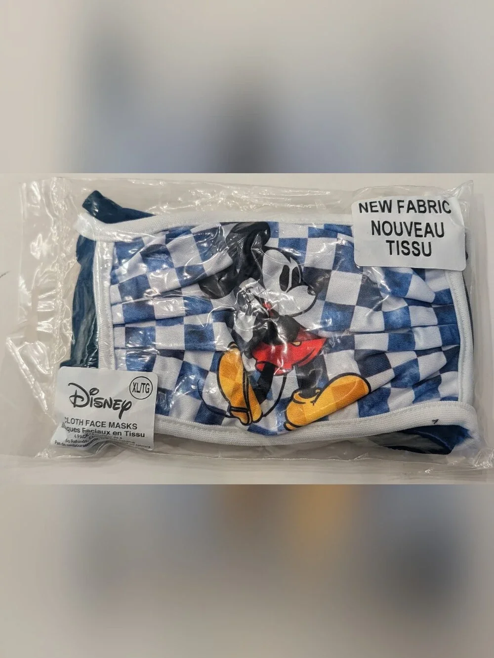 Disney Kids' Mickey Mouse Face Mask Set - Black, Navy, Blue, White